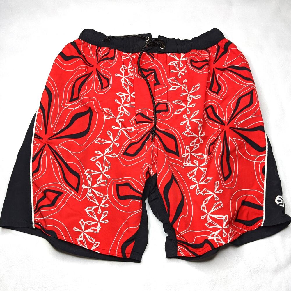 Ocean Pacific OP Swim Trunks Men's Small 80s 90s Retro Lined